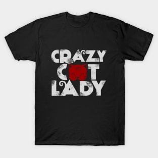 crazy cat lady 1 T-Shirt